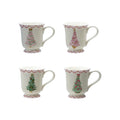 12 oz. Stoneware Mug with Christmas Tree