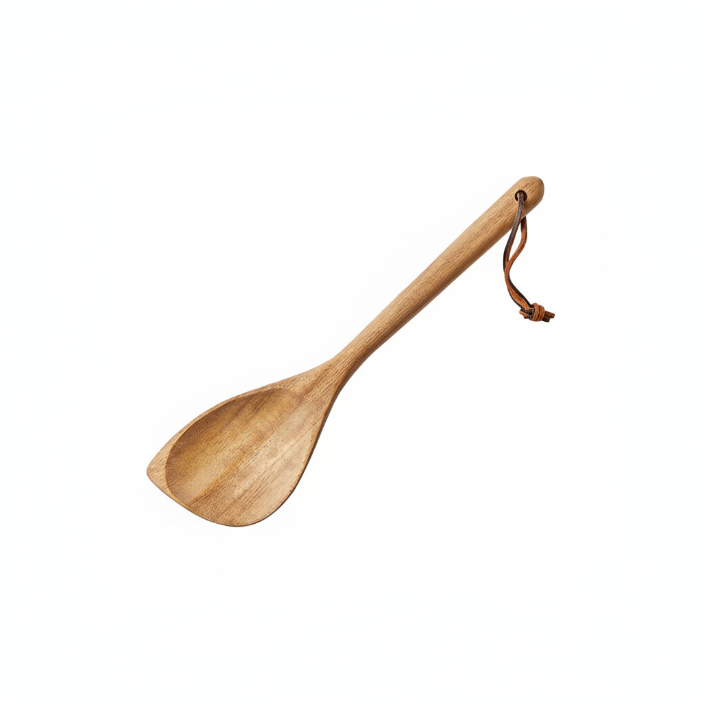 Acacia Wood Angled Spoon