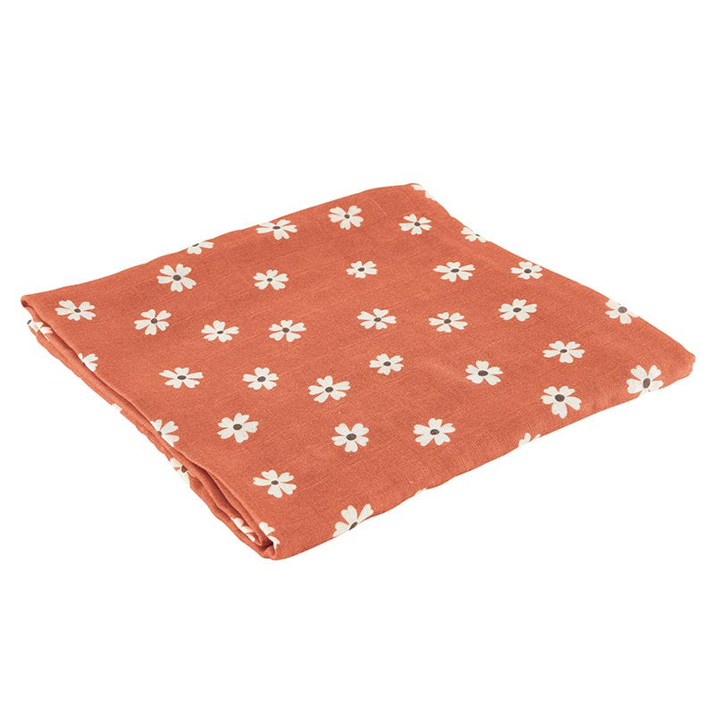 Bamboo Swaddle Blanket - Floral