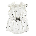 Cinch Waist Romper - Hearts