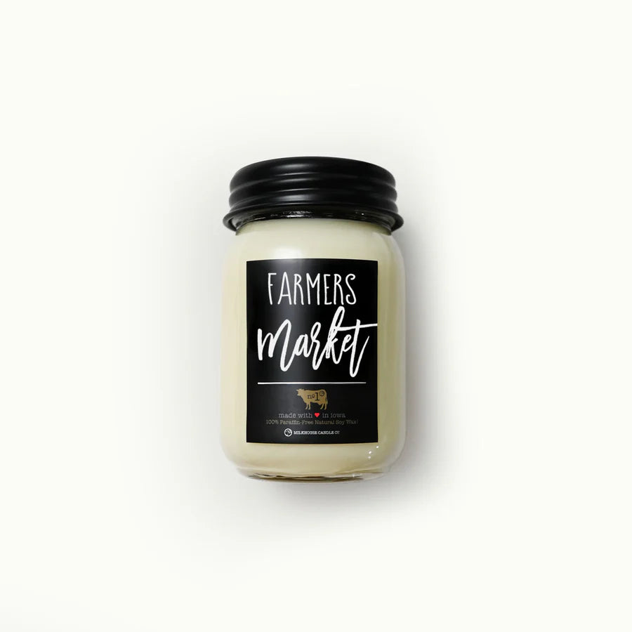 Farmers Market Candle | 13 oz Mason Jar
