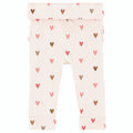 Grow with Me Ruffle Pants - Hearts