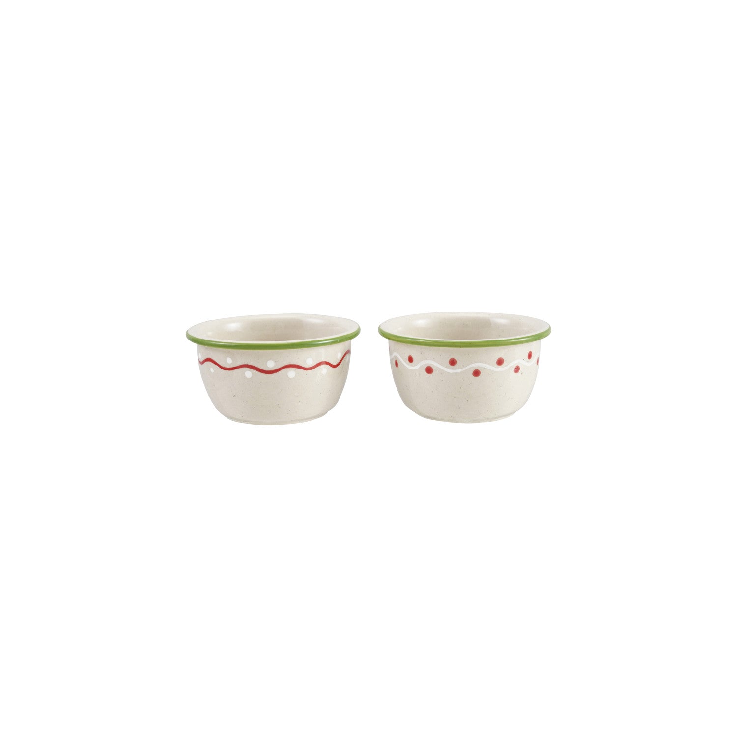 Hand-Painted Stoneware Bowl