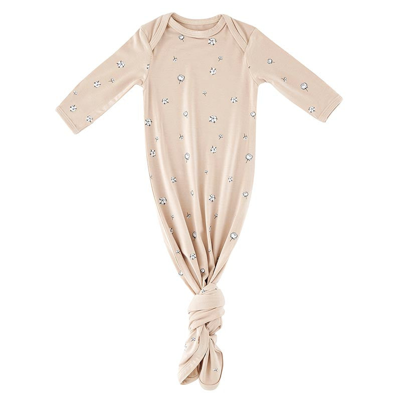 Knotted Gown - Pink Cotton Blossom