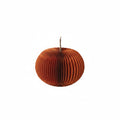 Paper Folding Honeycomb Pumpkin w/ Dried Natural Twig Stem
