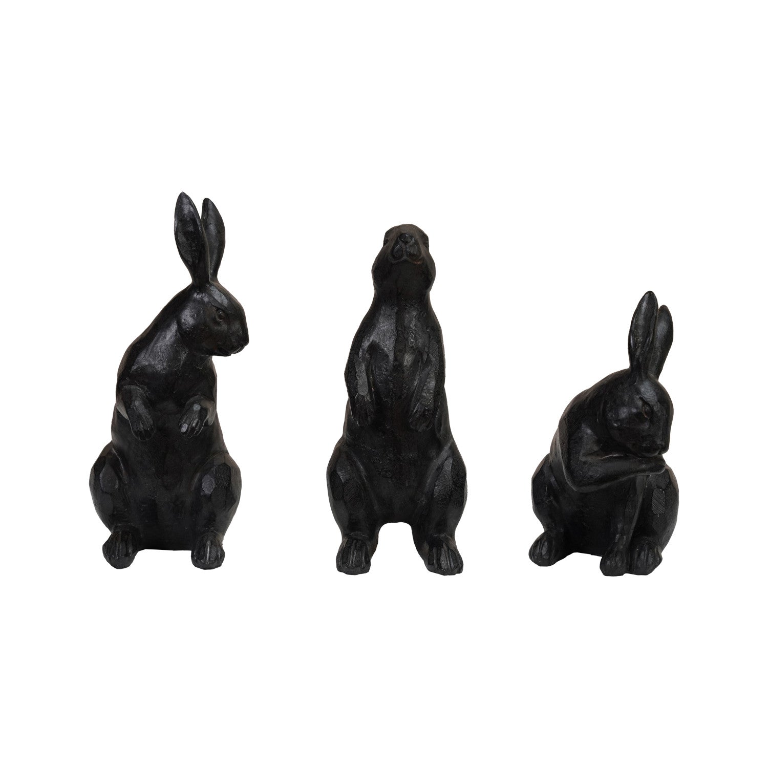 Resin Rabbit, Cast Iron Finish