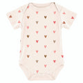 Short Sleeve Snapshirt - Hearts