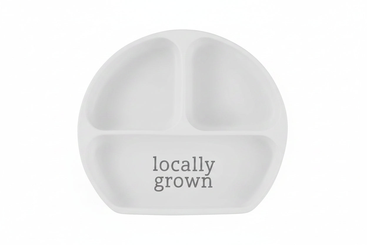 Silicone Plate - Locally Grown